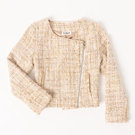 Boucle Jacket - Kidpik Cream