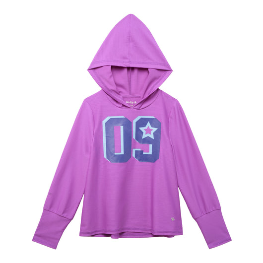 09 Active Mesh Hoodie - Dewberry