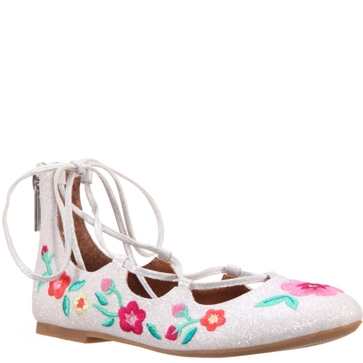Glitter Floral Ballet - 9 Toddler