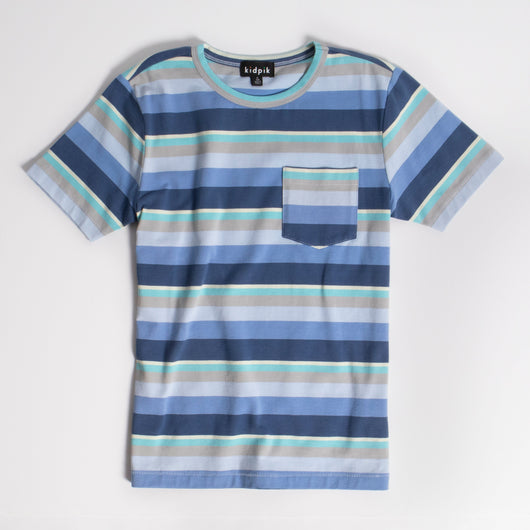 Ombre Stripe Crew - Provence