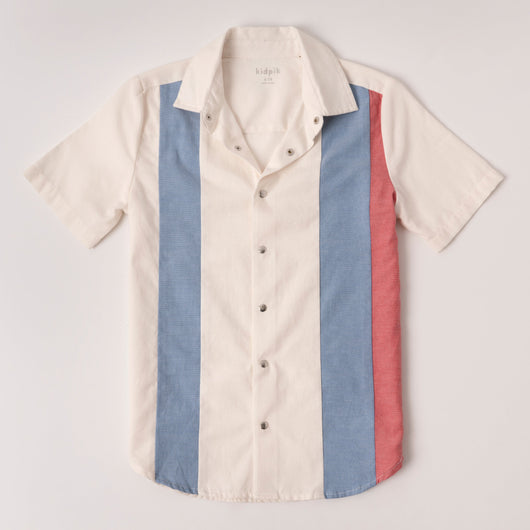 Color Block Oxford Shirt - Multi
