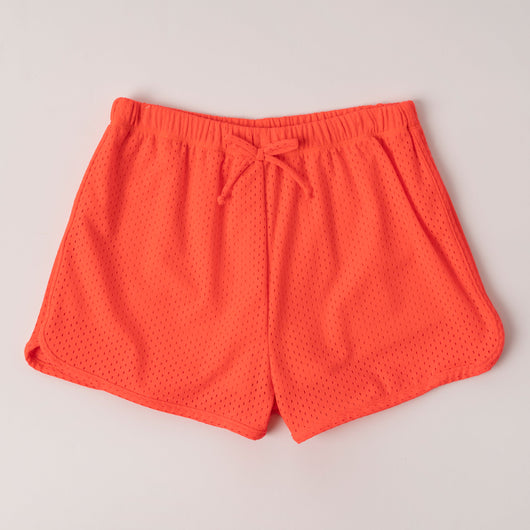Mesh Active Short - Fiery Coral