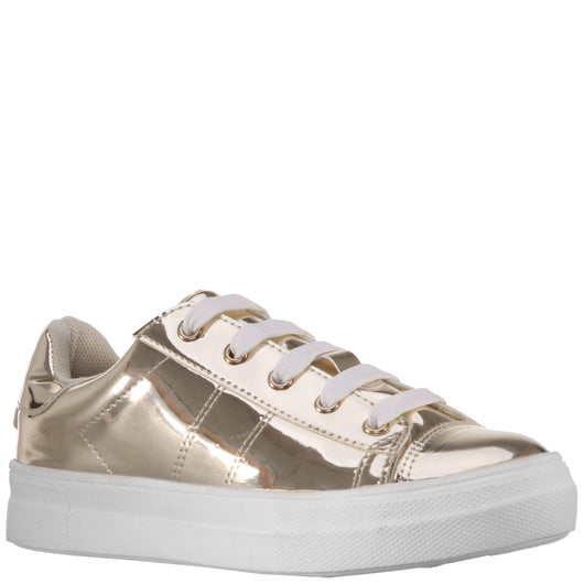 Super Shine Sneaker - Gold
