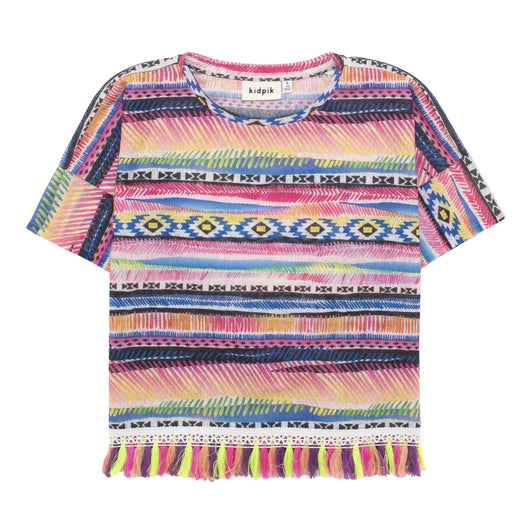 Batik Poncho - Multi